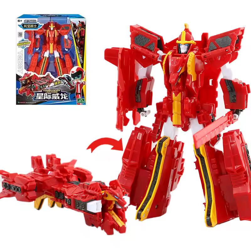 Galaxy Detectives Transforming Car Robot Action Figure Toy