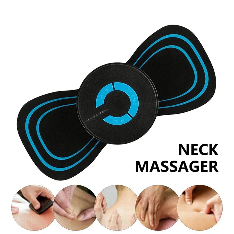 1-5set Mini Neck Massager, Portable Neck and Back Lightweight & Compact Design,Soft Gel Pads for Comfortable Skin Contact