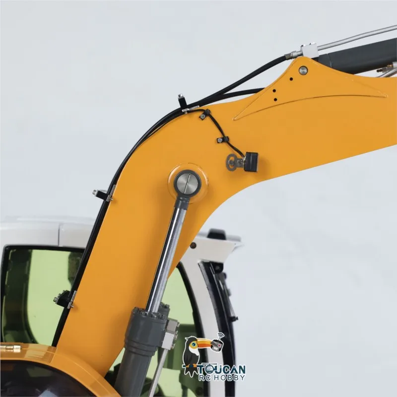 รถขุดไฮดรอลิกบังคับวิทยุ 1/14 รุ่น R920 JDM-208 ทำจากโลหะ พร้อมเสียง จำลองการก่อสร้าง สำหรับผู้เล่น