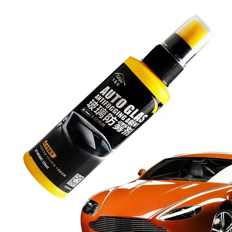 

Car Windshield Rainproof Agent Glass Cleaner Spray 120ml Instant Long Lasting Anti Fog Car Window Spray For Auto's Windows