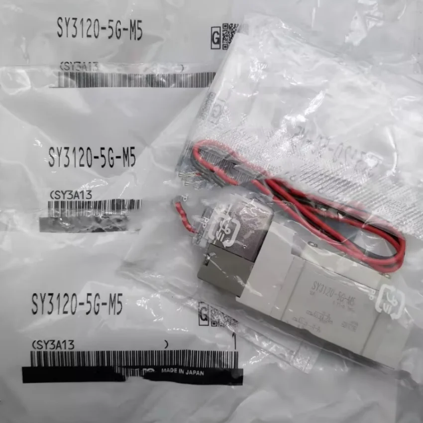 Solenoid 5 Port Valve Body ported/Single Unit NEW Original SY3120-5G-M5
