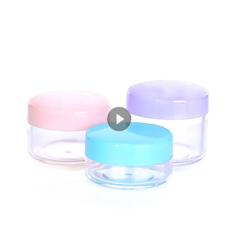 Face Cream Lip Balm Containers Secure Lid For Leak-proof Storage Colorful And Attractive Compact Easy To Pack Durable Leak-proof