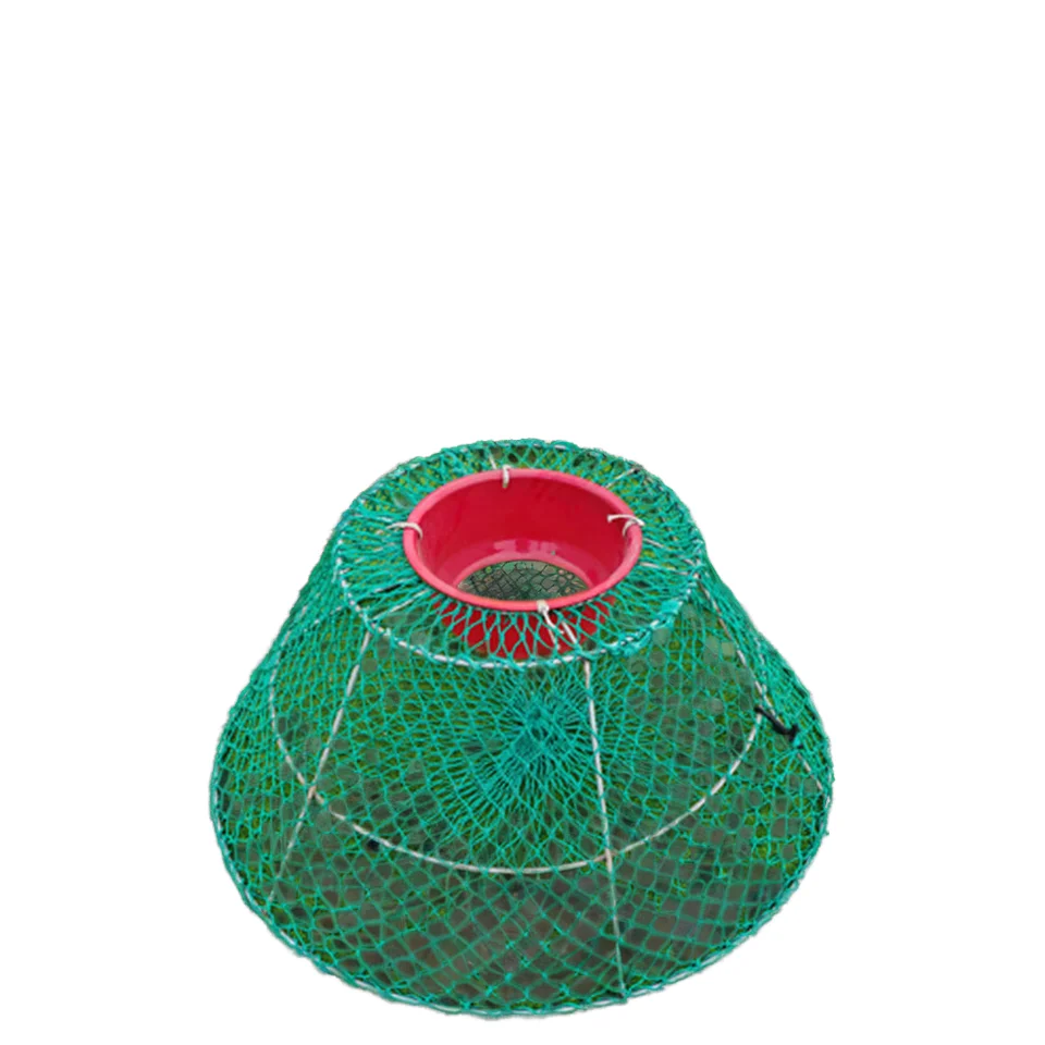 

Durable PE Nylon Multifilament Monofilament Fishing Cage King Crab Net with Double Knot Snow Crab Trap Single Knot Type