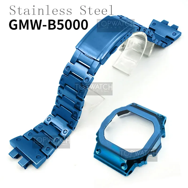 

GMW-B5000 Bezel Gmwb5000 Watch Band Strap Metal Stainless Steel Watchband Case Frame Bracelet Repair Tools gmw b5000 Custom