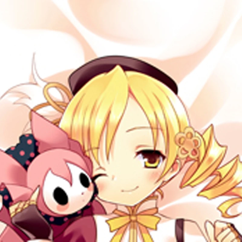 Anime Dakimakura Pillow Cover Mami Tomoe Double Sided Print Pillow Case 120cm-180cm Custom Cartoon Character DIY Home Decor