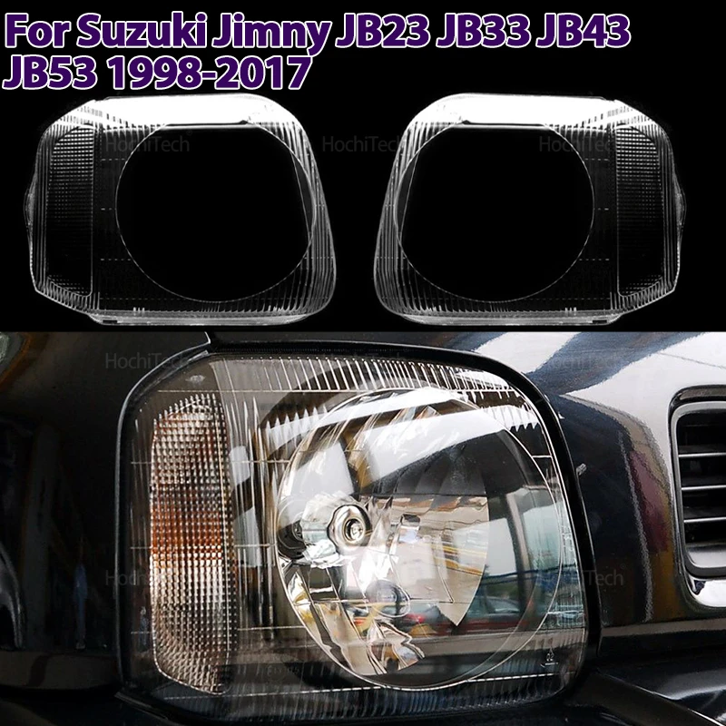 

Очистка фар, крышка объектива, абажур, подходит для Suzuki Jimny JB23 JB33 JB43 JB53 1998-2017, замена автомобильных аксессуаров