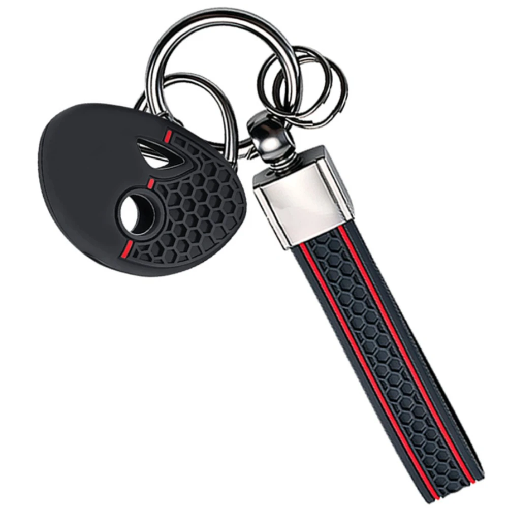 For BMW K1200R K1200S R1200RT K1300R K1300S S1000RR F650GS F800GS F800ST Silicone Motorcycle Keyring Key Chain Cover Case Shell