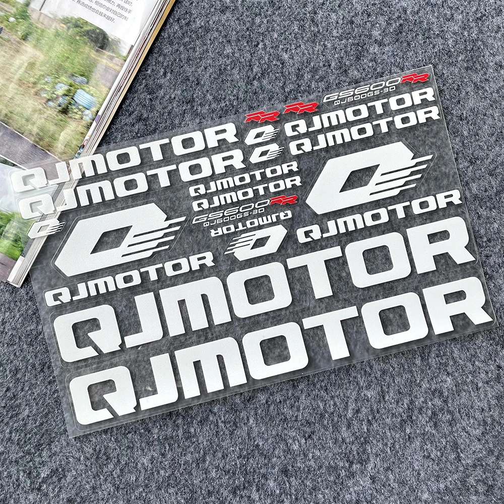 UV Anti-UV Motorcycle Body Stickers For QJMOTOR SRK600 600RR QJ600GS QJ250 350 400 SRT Helmet Fairing Decor Accessories