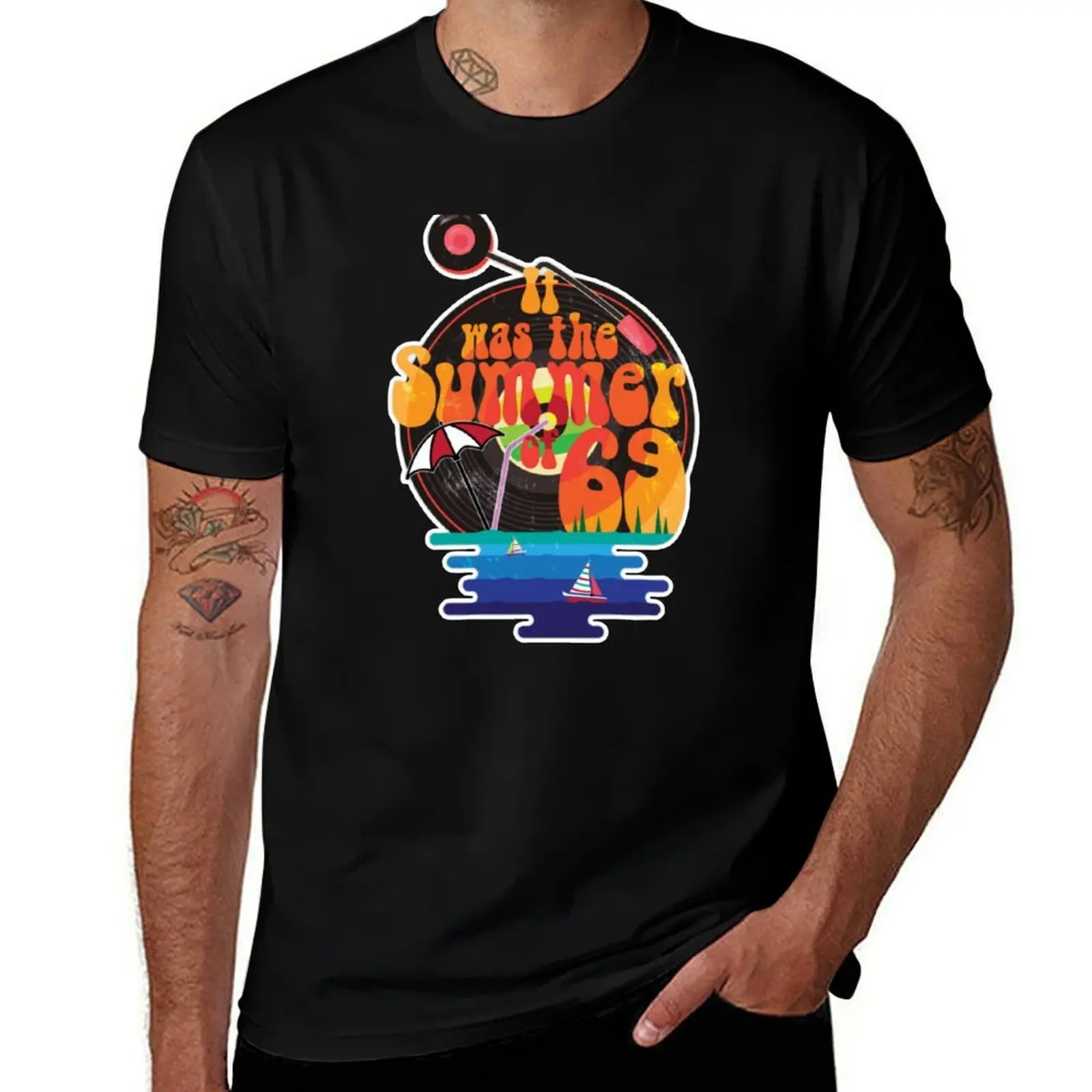 

SUMMER OF 69 T-Shirt funny t shirts man t shirts for man slim fit T-Shirt