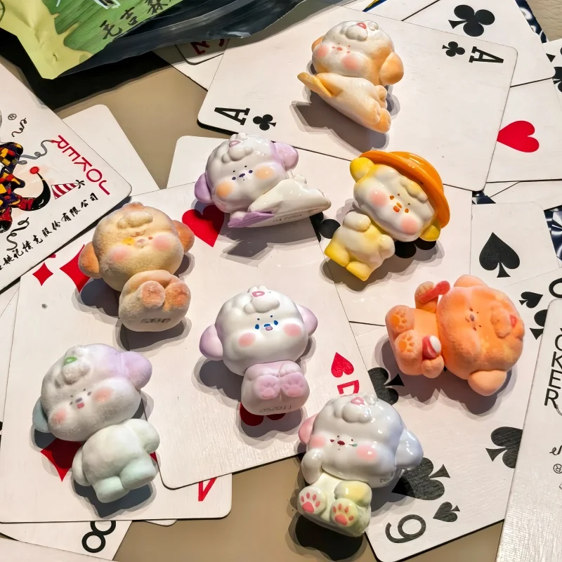 Mojie Friend of the Forest Series صندوق أعمى صغير لطيف للكلاب ألعاب قابلة للجمع ديكور سطح المكتب العصري لهدايا أعياد ميلاد الأطفال #1