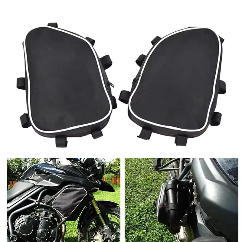 

Водонепроницаемая сумка на раму мотоцикла для TIGER 800 TIGER 800 Tiger 800 Tiger 800, сумка для размещения инструментов, сумка на раму