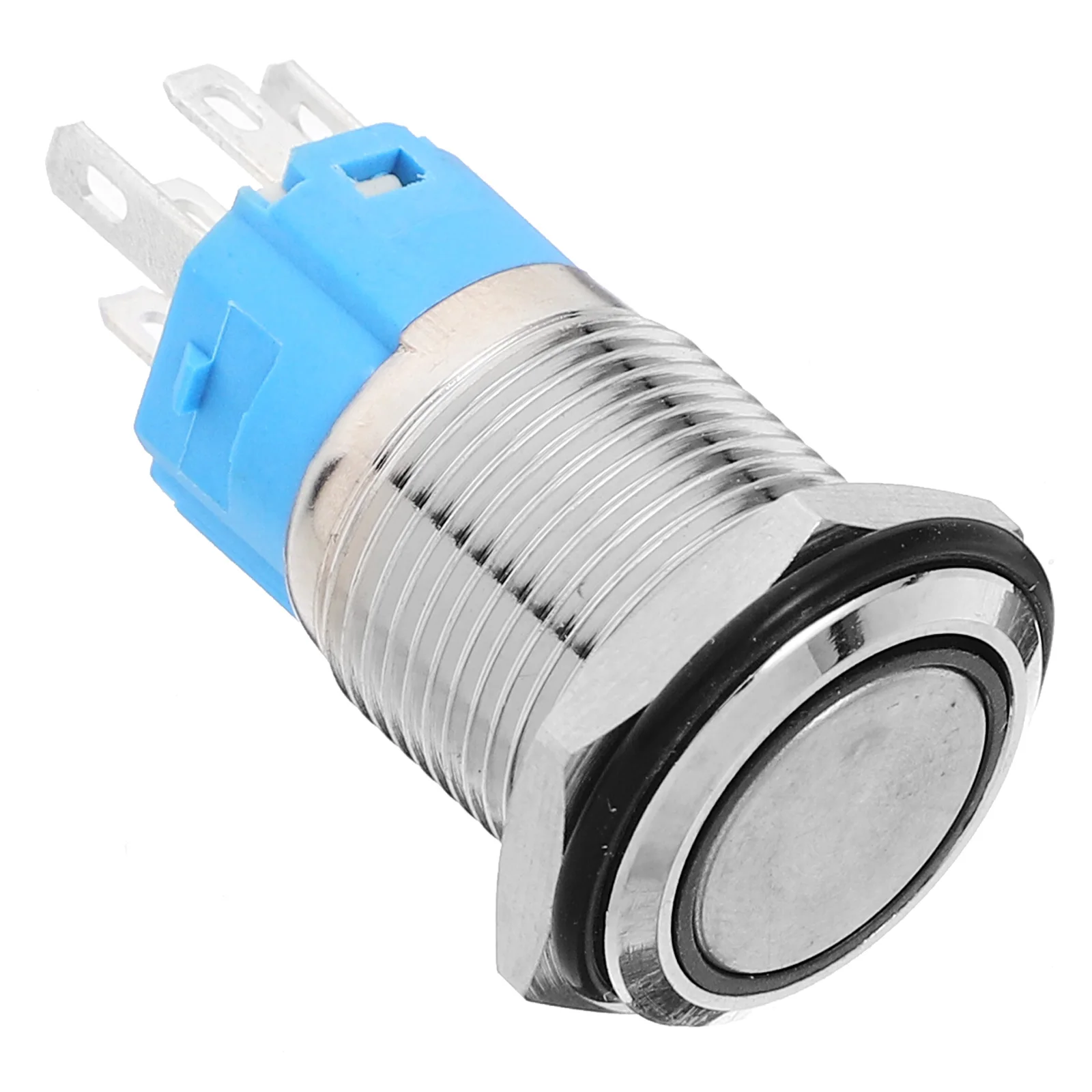 

Button Switch 16mm Metal LED Light Small Silica Gel Push Start Car Engine Vehicle Ignition Universal Power