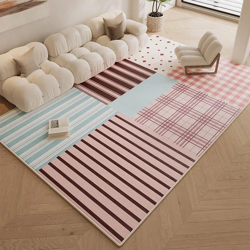 

Dopamine Colorful Carpet for Living Room Home Sofa Coffee Table Floor Mat Cute Creative Bedroom Bedside Decoration Rug Ковер 러그