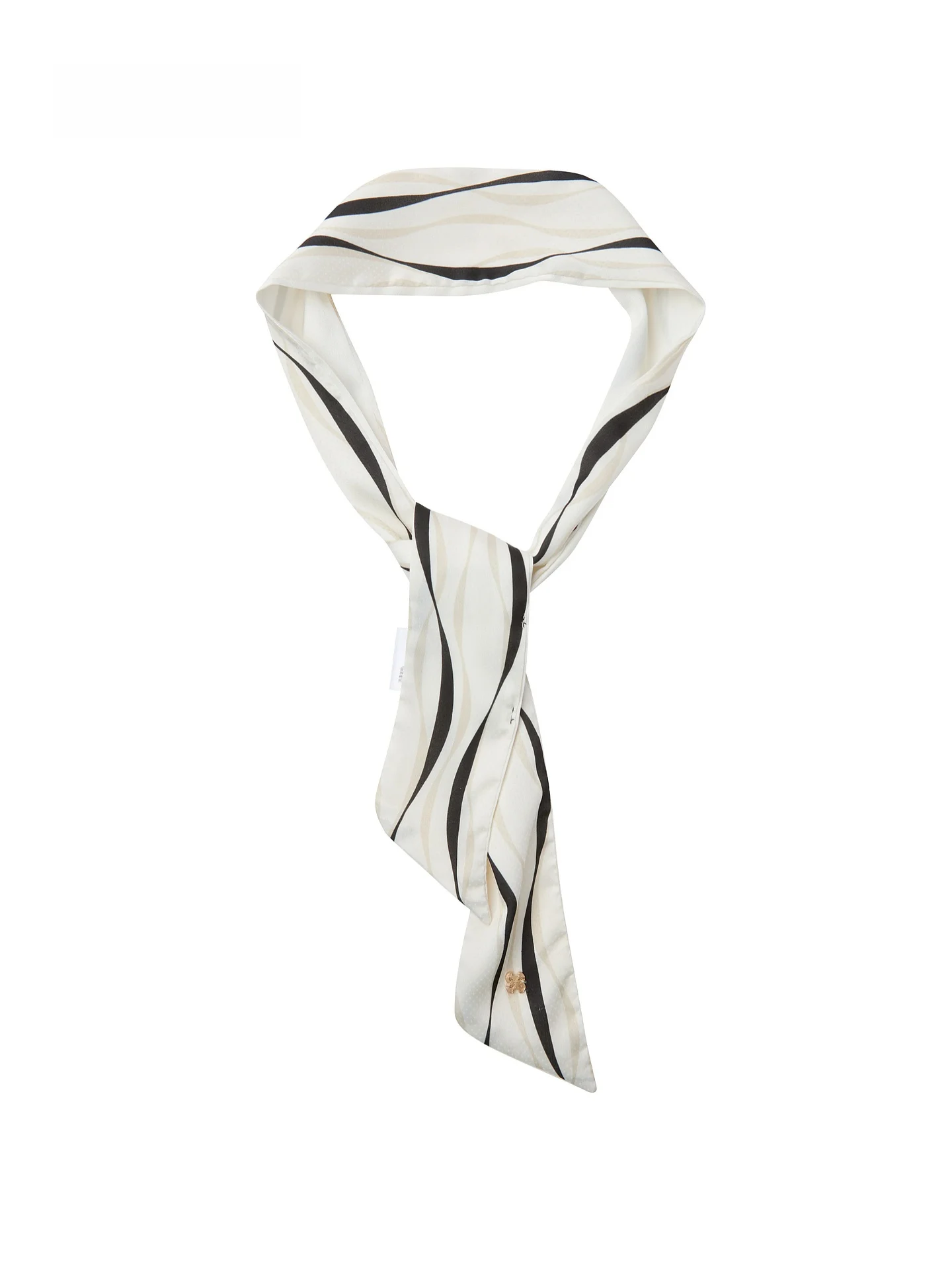 

Fashionable Striped Silk Scarf PRICH Brand Summer 2026 New Accessory Tie Dye Polyester Fiber Women's Decorative Scarf