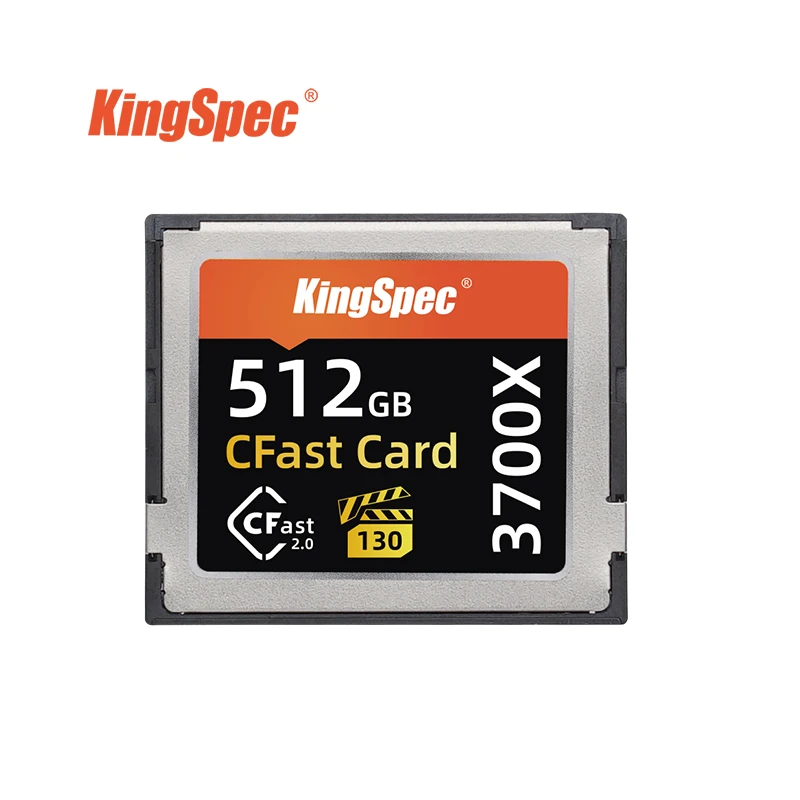 

KingSpec 1TB CFast Memory Card 256GB 512gb High Speed Professional CFast 2.0 Memoria Card For DSLR Camera Digital HD 3D Video