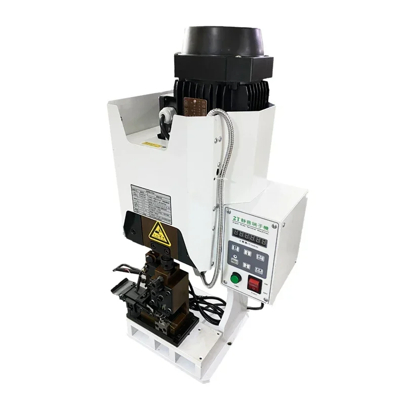 hexagonal crimping machine non-insulated terminal crimper electrical connector crimp 2T crimping machine