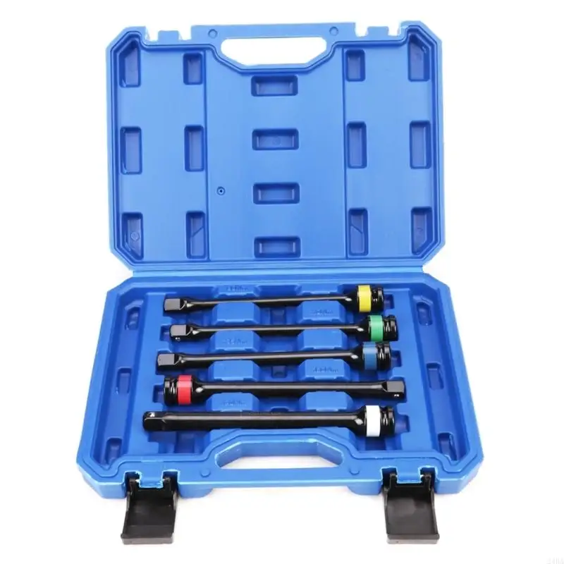 30cm Torsional Limiting Extension Bar Set Twist Resistant 1/2inch Square Drive Heavy Duty Automotive Tool for Mechanics