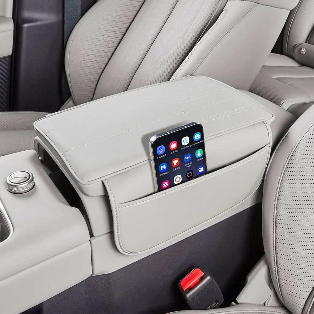 

Height Increasing Pad For Central Control Armrest Box For BYD Leopard 7/Titanium 7/Super 7 Interior Accessories Leather Pad