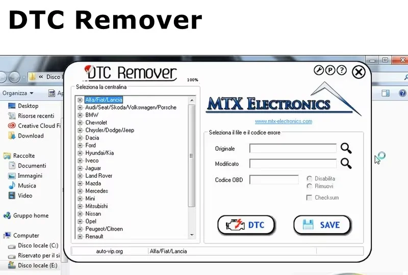 IMMO Universal Decoding EcuVonix 3.2 إزالة IMMO Offwith Keygen Unlimited Crack+ Software MTX DTC Remover 1.8.5.0 مع Keygen