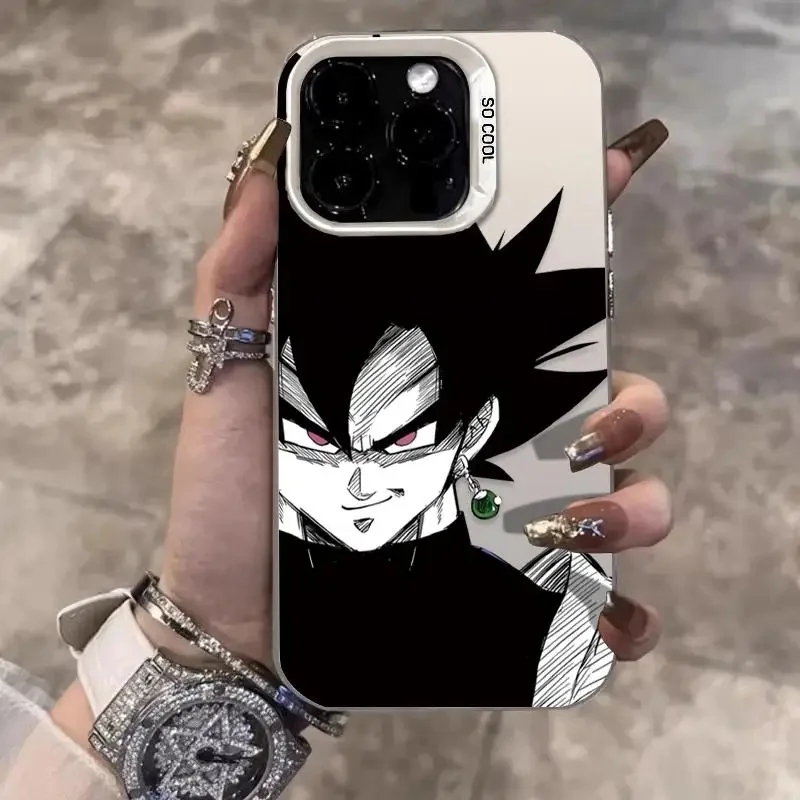 

Japan anime Dragon Ball Gogeta Son Goku Phone Case for iPhone 17 11 12 13 14 15 16Pro Max Plus Cute Blue Vegeta shockproof Cover