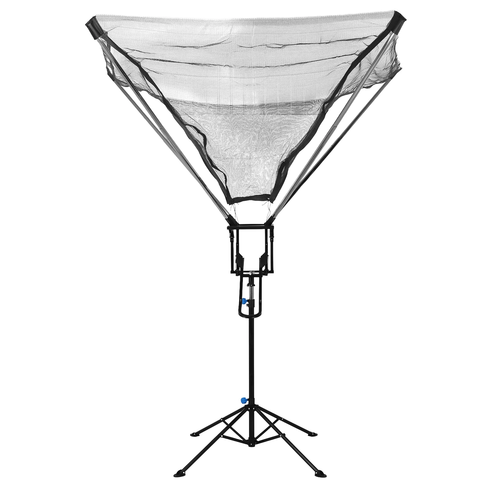 

Basketball Shot Train Apparatus with 180° Rotating Track Easy Assembly with Net Return System for Continuous Solo Practice
