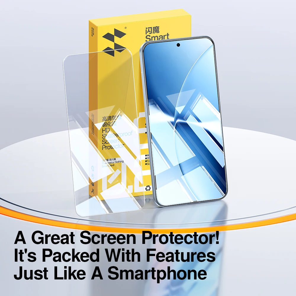 SmartDevil HD Screen Protector dla POCO X8ProMax F8 Ultra Clear Folia ze szkła hartowanego dla Poco X8Pro Anti-fingerprint Anti-scratch — zdjęcie produktu 6