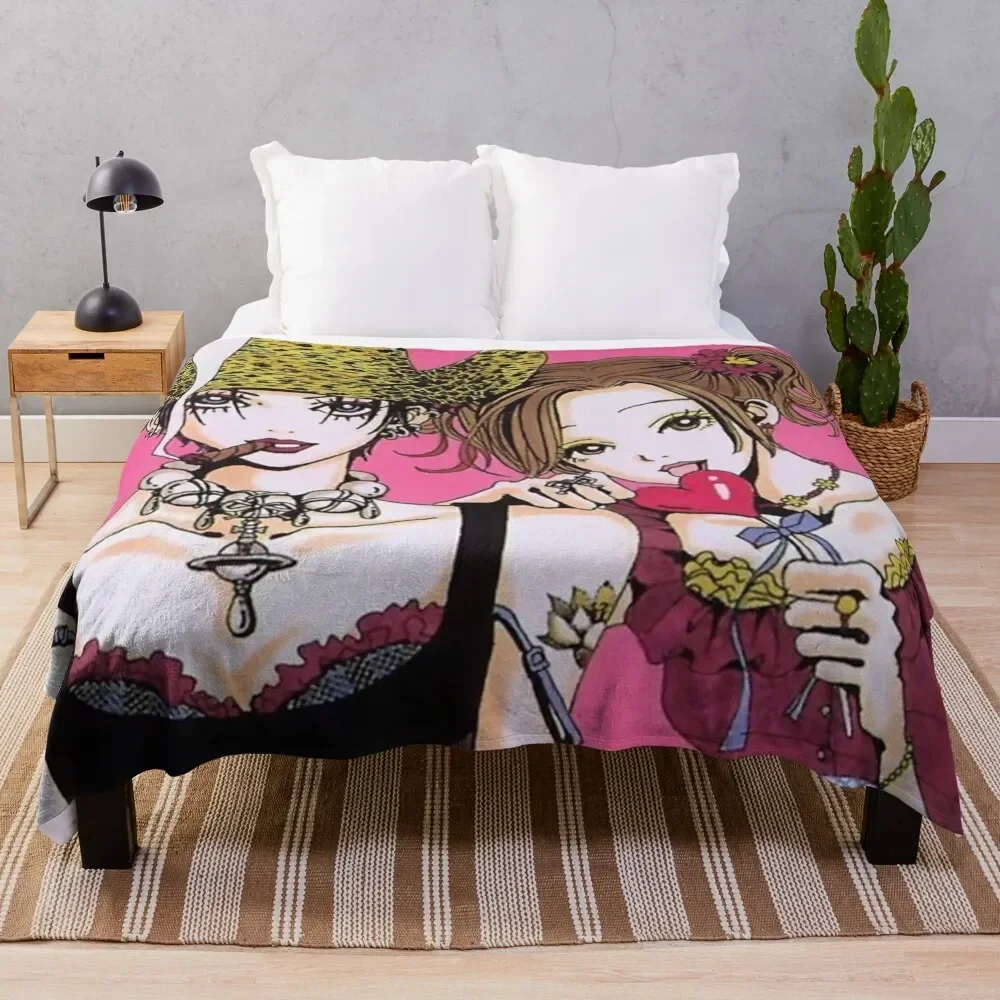 NANA anime poster Throw Blanket cosplay anime funny gift Sofa Quilt Furry Blankets