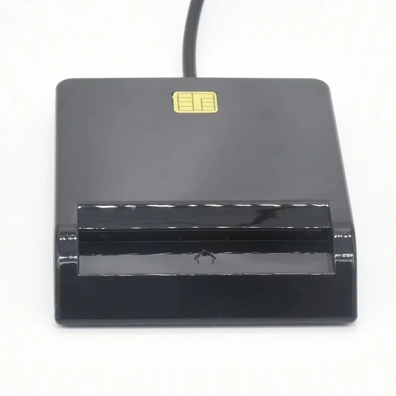 USB CCID ISO 7816 Card Reader for Bank Tax Return, USB Smart Card Reader for Bank Card IC/ID EMV, for Windows 7 8 10 Linux OS