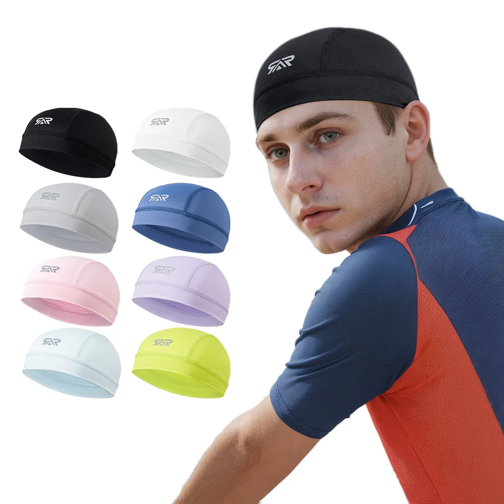 2/3 pezzi berretto con teschio traspirante protezione solare cappello da ciclismo traspirante e leggero