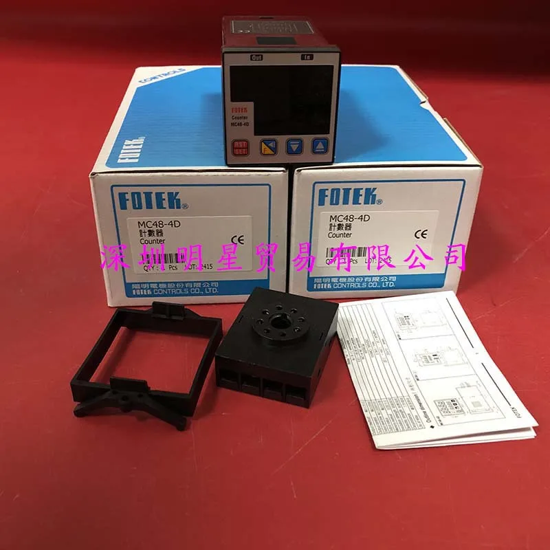 Original And Genuine Taiwan Yangming FOTEK Multi-function Counter MC48-4D Fake One Penalty Ten