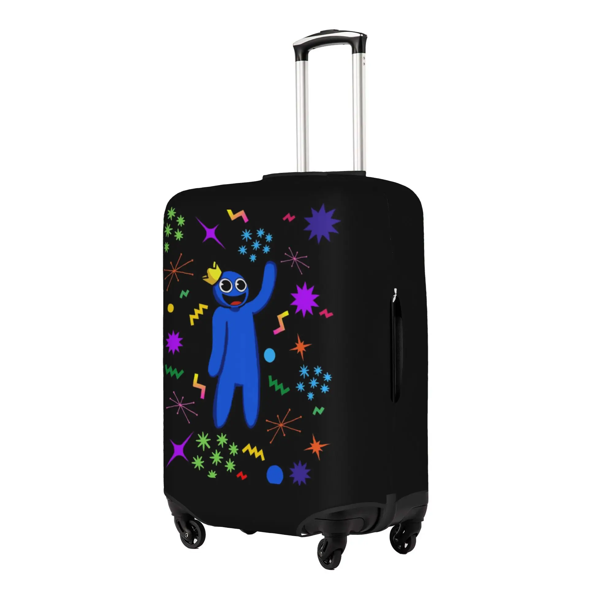 Rainbows Friends Anime  Luggage Cover Protector Cute Cartoon Game  Travel Suitcase Protective Cover for 18-32 Inch