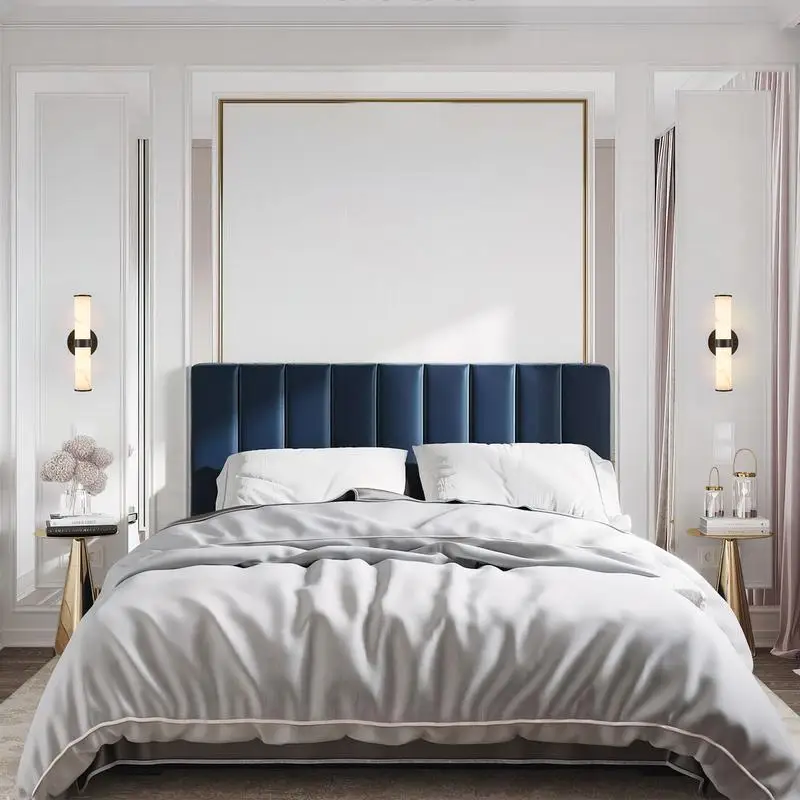 ชุดโคมไฟติดผนังลายหินอ่อนเรซิ่น 2 ชิ้นพร้อมโครงเหล็กสีดำ โคมไฟในร่มที่หรูหราสำหรับห้องโถง ห้องน้ำ