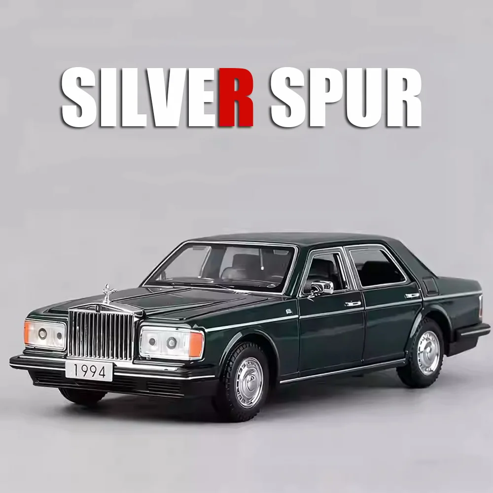 1:32 رولز رويس سيلفر سبير ‌   كامارو SS ألعاب نماذج أبواب السيارات مفتوحة مصغرة خمر سيارة ضوء الموسيقى مركبة ألعاب تفاعلية