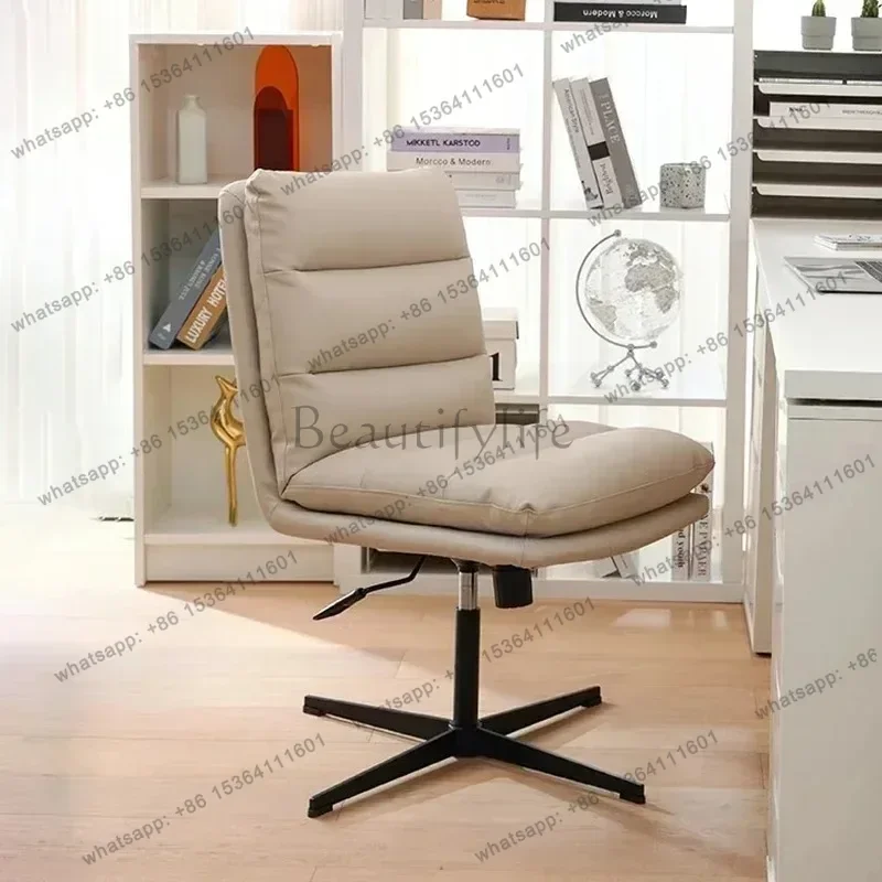 Factory Direct Sales Comfort Sedentary Office Chair Boss Salon Rocking Swivel Office Chair Meditation Adjust Salon Furniture Sil