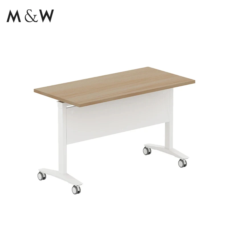 custom.&Modern Design Large & Folding Rectangular Training Table Desk Meeting Rooms with Table Frame