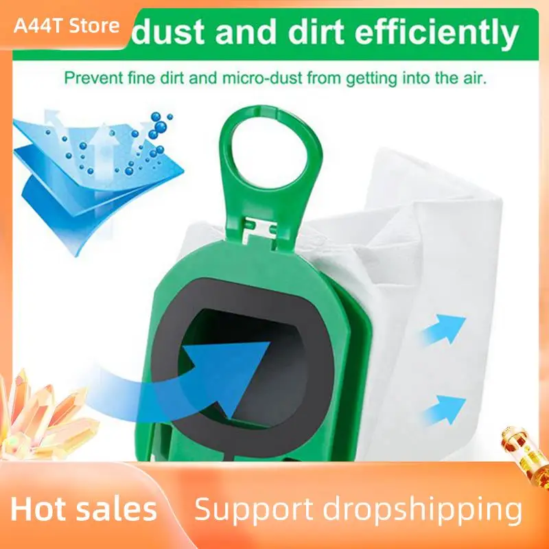 حقيبة مكنسة كهربائية A44T 4X لـ Vorwerk Kobold VB100 FP100 VB 100 FP 100، مرشحات كيس الغبار المكنسة الكهربائية