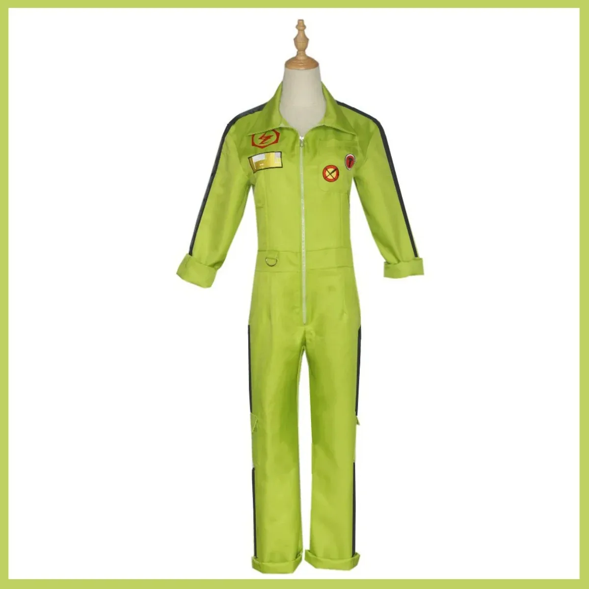 Disfraz de Anime Kazuichi Souda, monos verdes de manga larga, uniformes de trabajo, traje de fiesta de Carnaval y Halloween para hombre y mujer adulto