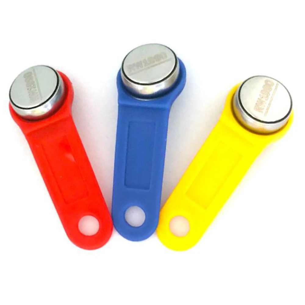 

50pcs/lot Rewritable RFID Can Copy Can Change Code Touch Memory iButton Key TM Card Copy Key Fob