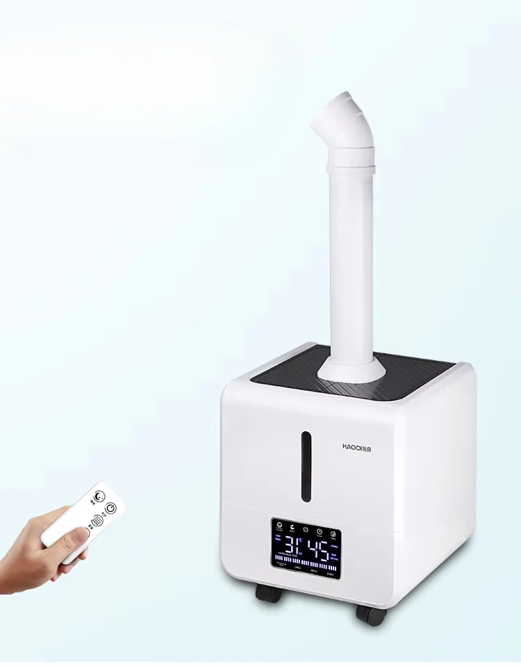 Large Capacity air Cool Mist Atomizer Fogger Digital Electronic Ultrasonic Humidifier for Commercial and Industrial