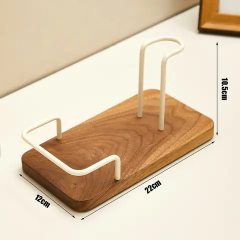 1 st badrumsmugghållare, liten engångsmugghållare för papper för sköljkoppar, kaffemuggställ, temugghållare, mugghållare 10 best sales pappersmugghållare - №9