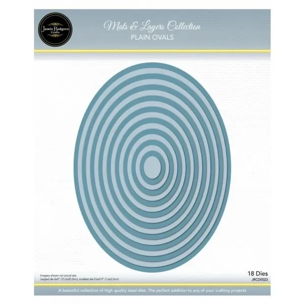 Rippled Blooms Plain Ovals Die Set 2025 New For Diy Scrapbooking Paper Craft Handmade Card Album Punch Art