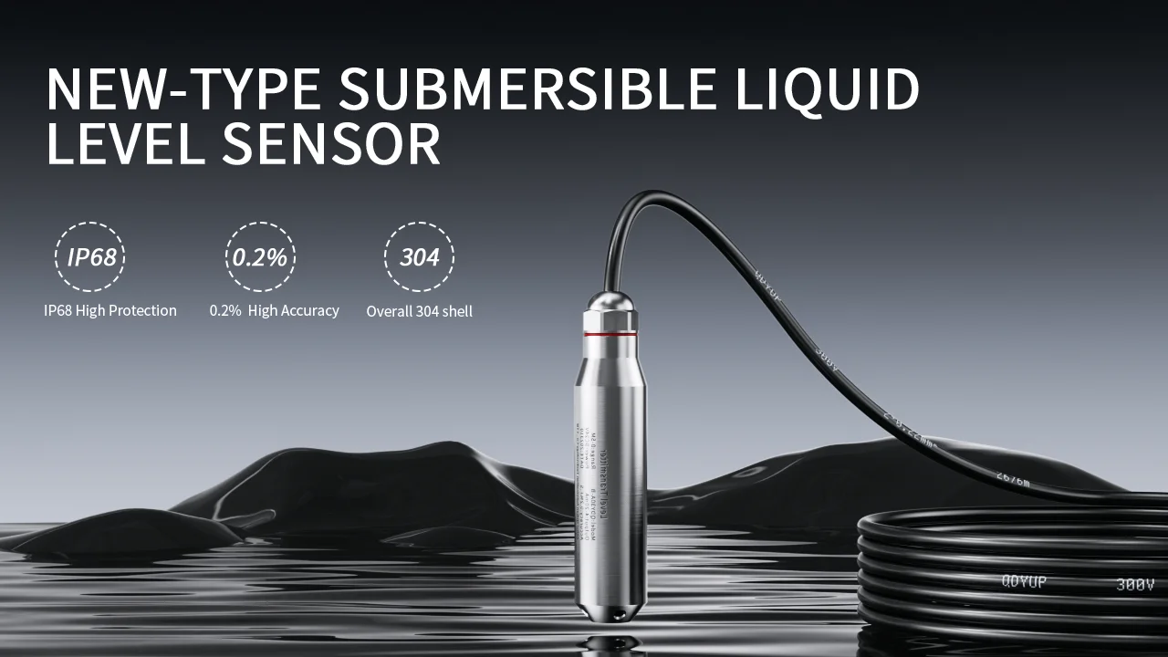 Hydro statischer Füllstand sensor messumformer mit 4-20mA Ausgang DC12-36V Wassertank-Flüssigkeits wandler messgerät – Detail 1