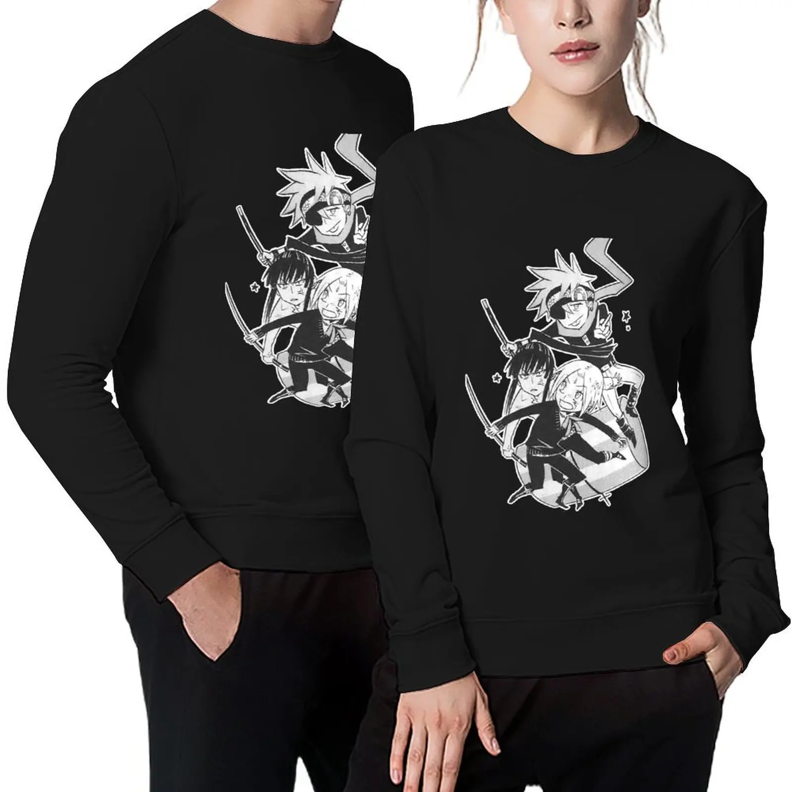

Lavi, Kanda, & Allen Pullover men wear korean style clothes men's clothes anime clothes anime sweatshirt
