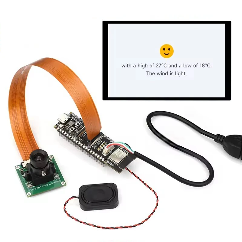 ESP32-P4 Pico WIFI6 ETH Development Board ESP32 C6 MIPI DSI 10.1-inch Display /CSI Camera /Audio Speaker Mic AI Deepseek