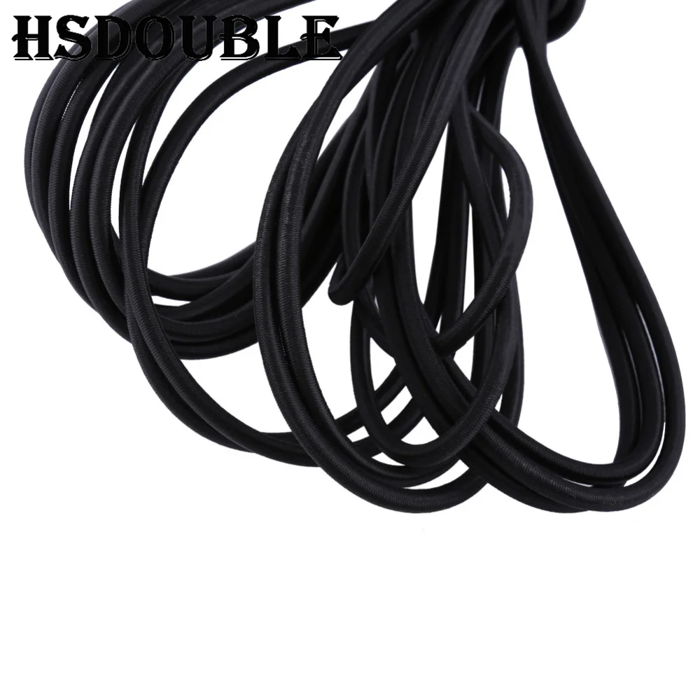 2.5-8.0MM Strong Elastic Rope Black High-Quality Rubber Band Sewing Garment Craft for DIY Accessorie Supplies