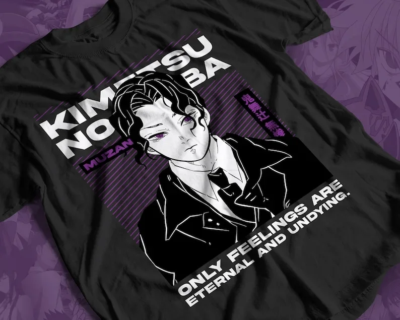 

Kibutsuji Anime T-shirt Unisex, Demon Graphic Anime Tee, Manga Shirt,