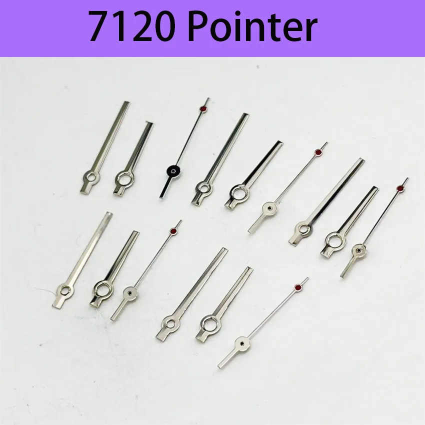 1 Set Watch Pointer Accessories for 7120 Watch - Hour Minute Second Three Needle Men's Movement Pointer Suitable for 7120
