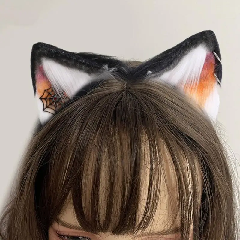 49mf pour femmes oreilles chat Cosplay Cosplay Coiffre cheveux sexy accessoires cheveux en peluche