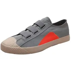 Nuovo In scarpe vulcanizzate da uomo Sneakers estive tela maschile vendita taglia 40 stile coreano traspirante offerta liquidazione a buon mercato lusso 45