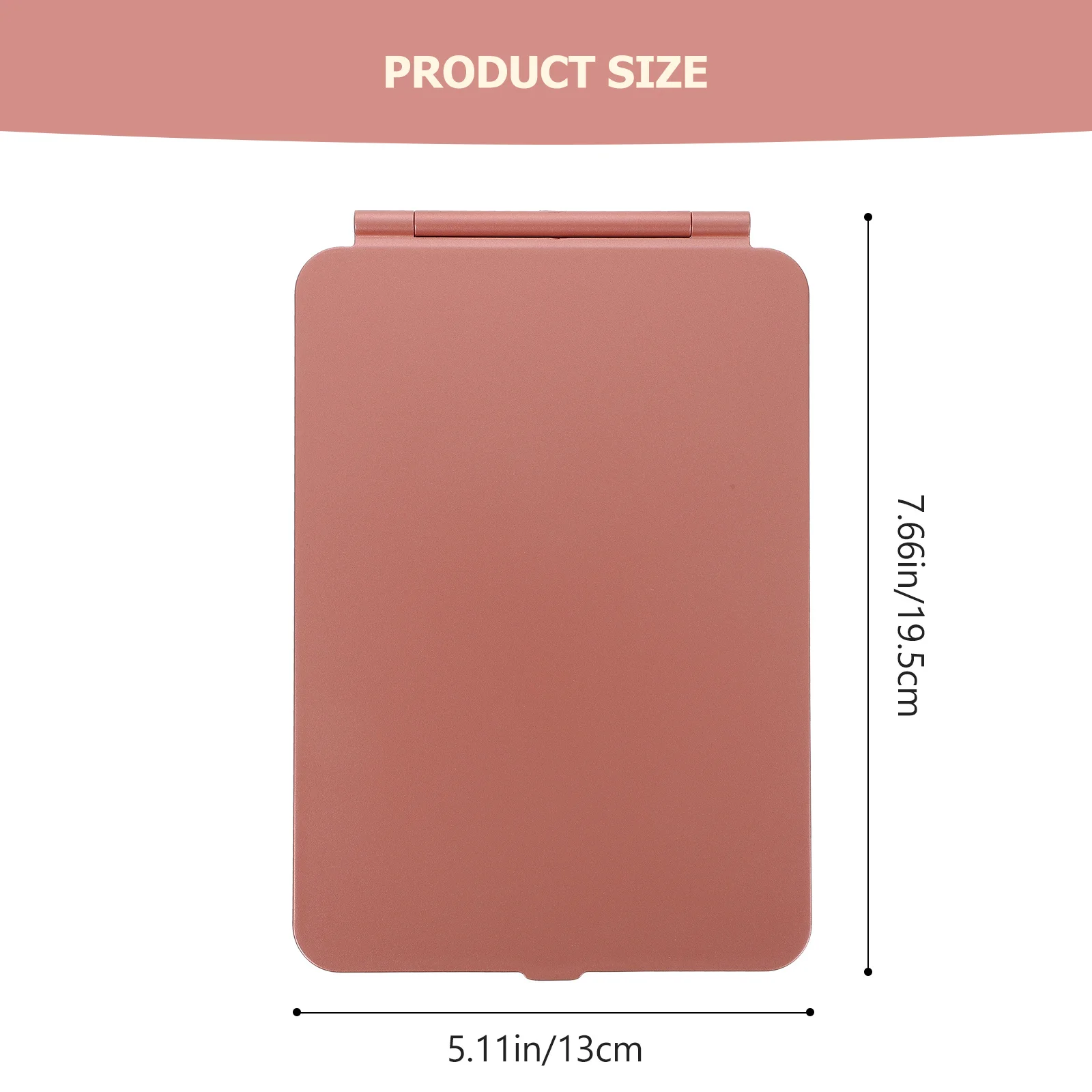 1 conjunto de espelho de maquiagem portátil ajustável luzes led reflexão base estável para uso diário viagem desktop espelho beleza